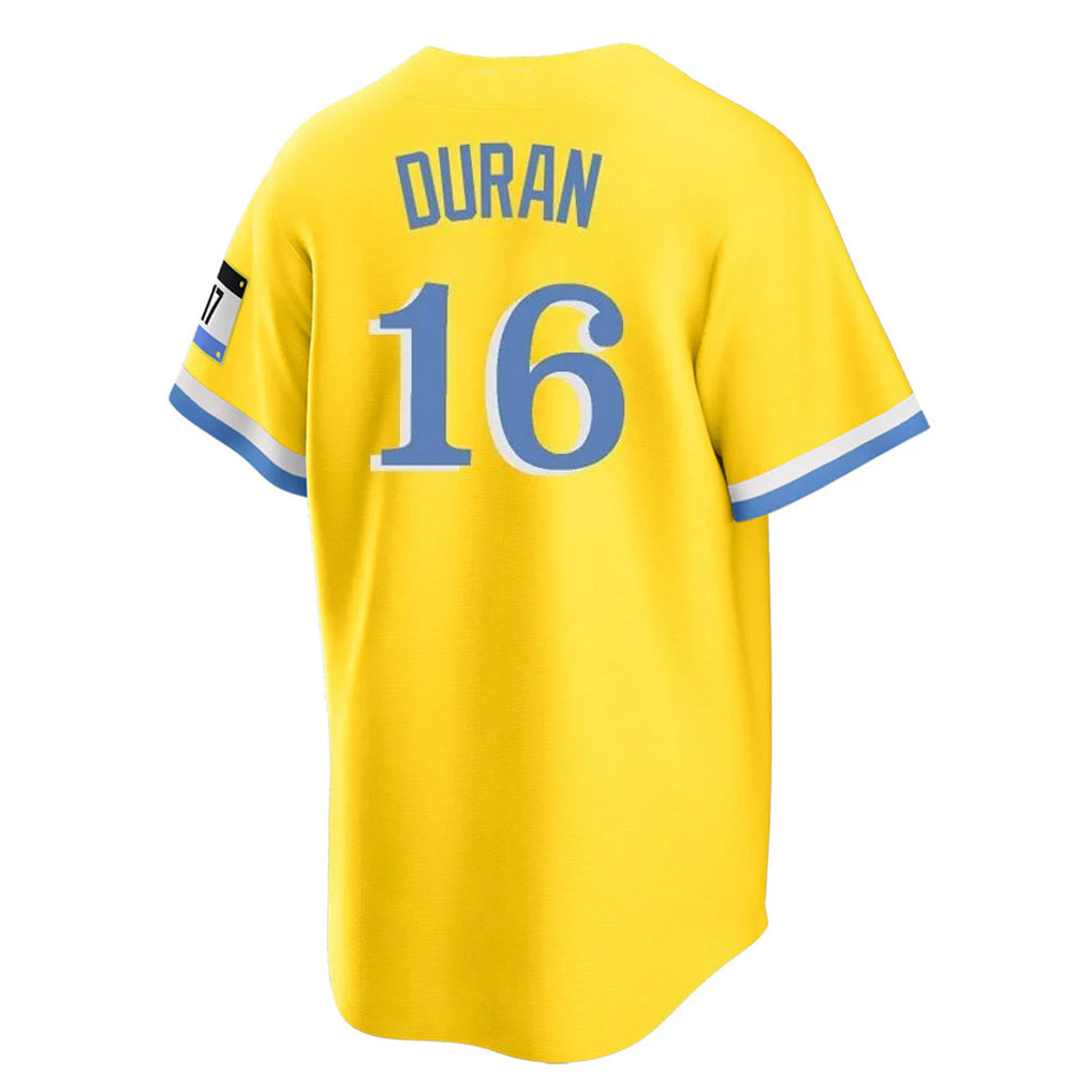 tocy B.Red Sox #16 Jarren Duran Player Yellow Home Game Stitched Jerseys