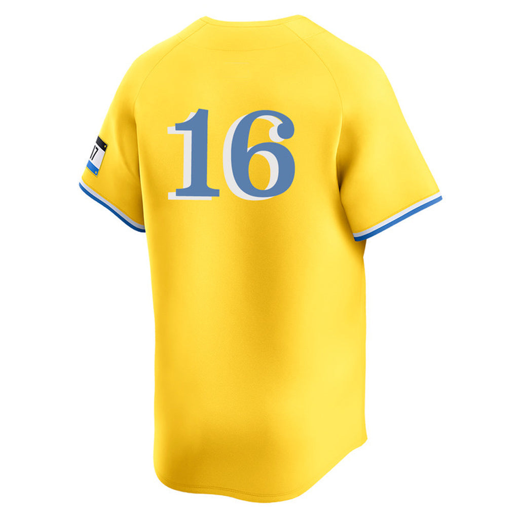 tocy B.Red Sox #16 Jarren Duran Player Yellow Limited Home Game Stitched Jerseys