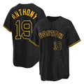 tocy B.Red Sox #19 Roman Anthony Player Black Snake Skin City Home Game Stitched Jerseys