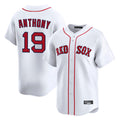tocy B.Red Sox #19 Roman Anthony Player White Limited Home Game Stitched Jerseys