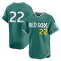 tocy B.Red Sox #22 Garrett Whitlock Player Green City Connect Limited Home Game Stitched Jerseys
