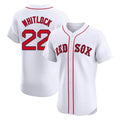 tocy B.Red Sox #22 Garrett Whitlock Player White Limited Elite Home Game Stitched Jerseys