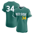 tocy B.Red Sox #34 David Ortiz Player Green City Connect Limited Elite Home Game Stitched Jerseys