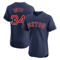 tocy B.Red Sox #34 David Ortiz Player Navy Limited Elite Home Game Stitched Jerseys