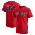 tocy B.Red Sox #34 David Ortiz Player Red Limited Elite Home Game Stitched Jerseys