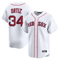 tocy B.Red Sox #34 David Ortiz Player White Limited Home Game Stitched Jerseys