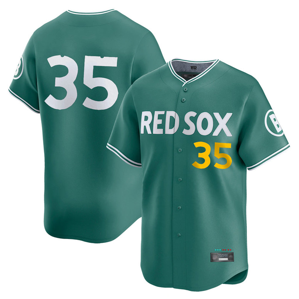tocy B.Red Sox #35 Garrett Crochet Player Green City Connect Limited Home Game Stitched Jerseys