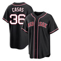 tocy B.Red Sox #36 Triston Casas Player Black Out Home Game Stitched Jerseys