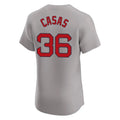 tocy B.Red Sox #36 Triston Casas Player Gray Road Limited Elite Home Game Stitched Jerseys
