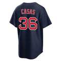 tocy B.Red Sox #36 Triston Casas Player Navy Home Game Stitched Jerseys
