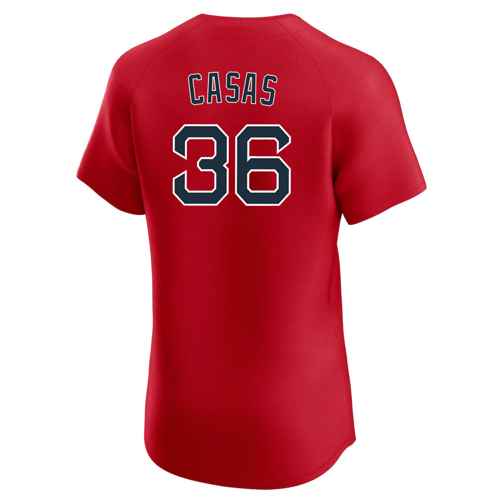 tocy B.Red Sox #36 Triston Casas Player Red Limited Elite Home Game Stitched Jerseys