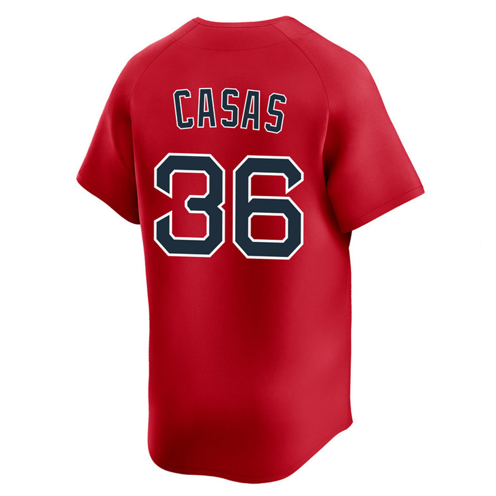tocy B.Red Sox #36 Triston Casas Player Red Limited Home Game Stitched Jerseys