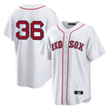 tocy B.Red Sox #36 Triston Casas Player White Home Game Stitched Jersey