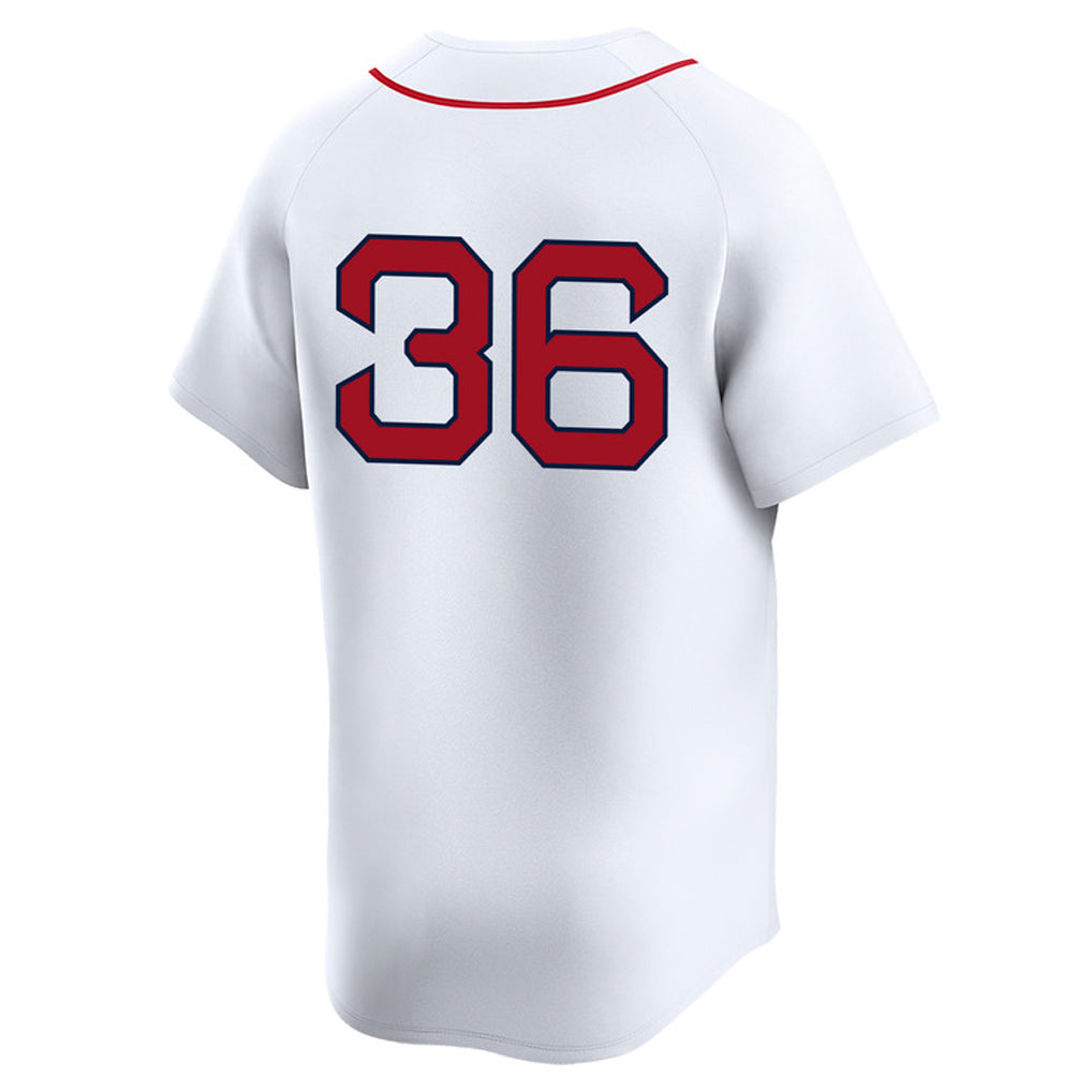 tocy B.Red Sox #36 Triston Casas Player White Limited Home Game Stitched Jerseys