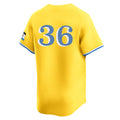 tocy B.Red Sox #36 Triston Casas Player Yellow Limited Home Game Stitched Jerseys