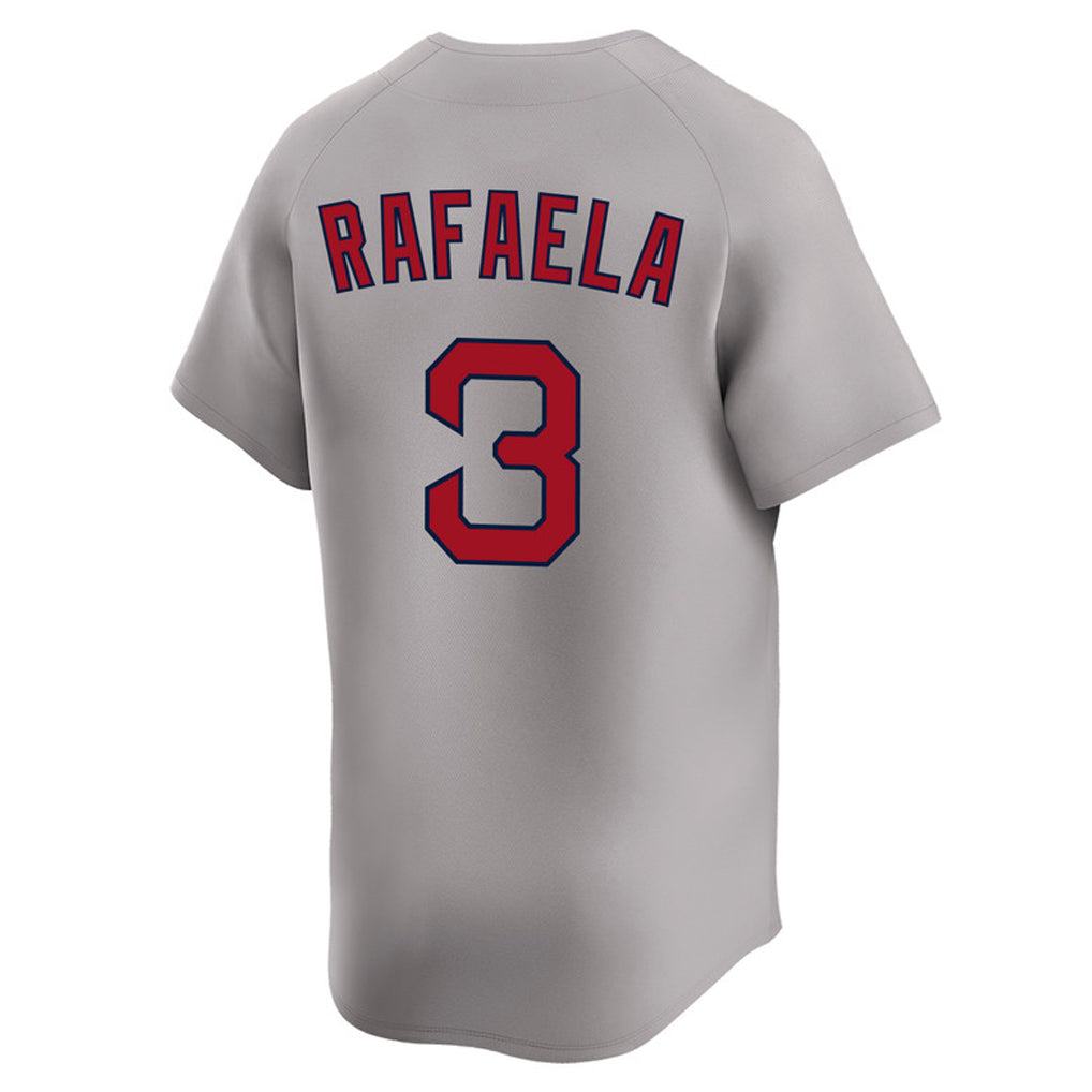 tocy B.Red Sox #3 Ceddanne Rafaela Player Gray Road Limited Home Game Stitched Jerseys