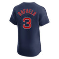 tocy B.Red Sox #3 Ceddanne Rafaela Player Navy Limited Elite Home Game Stitched Jerseys