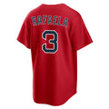tocy B.Red Sox #3 Ceddanne Rafaela Player Red Home Game Stitched Jerseys