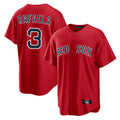 tocy B.Red Sox #3 Ceddanne Rafaela Player Red Home Game Stitched Jersey