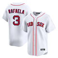 tocy B.Red Sox #3 Ceddanne Rafaela Player White Limited Home Game Stitched Jersey