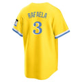 tocy B.Red Sox #3 Ceddanne Rafaela Player Yellow Home Game Stitched Jerseys