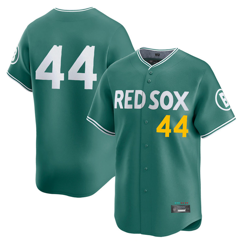 tocy B.Red Sox #44 Aroldis Chapman Player Green City Connect Limited Home Game Stitched Jerseys