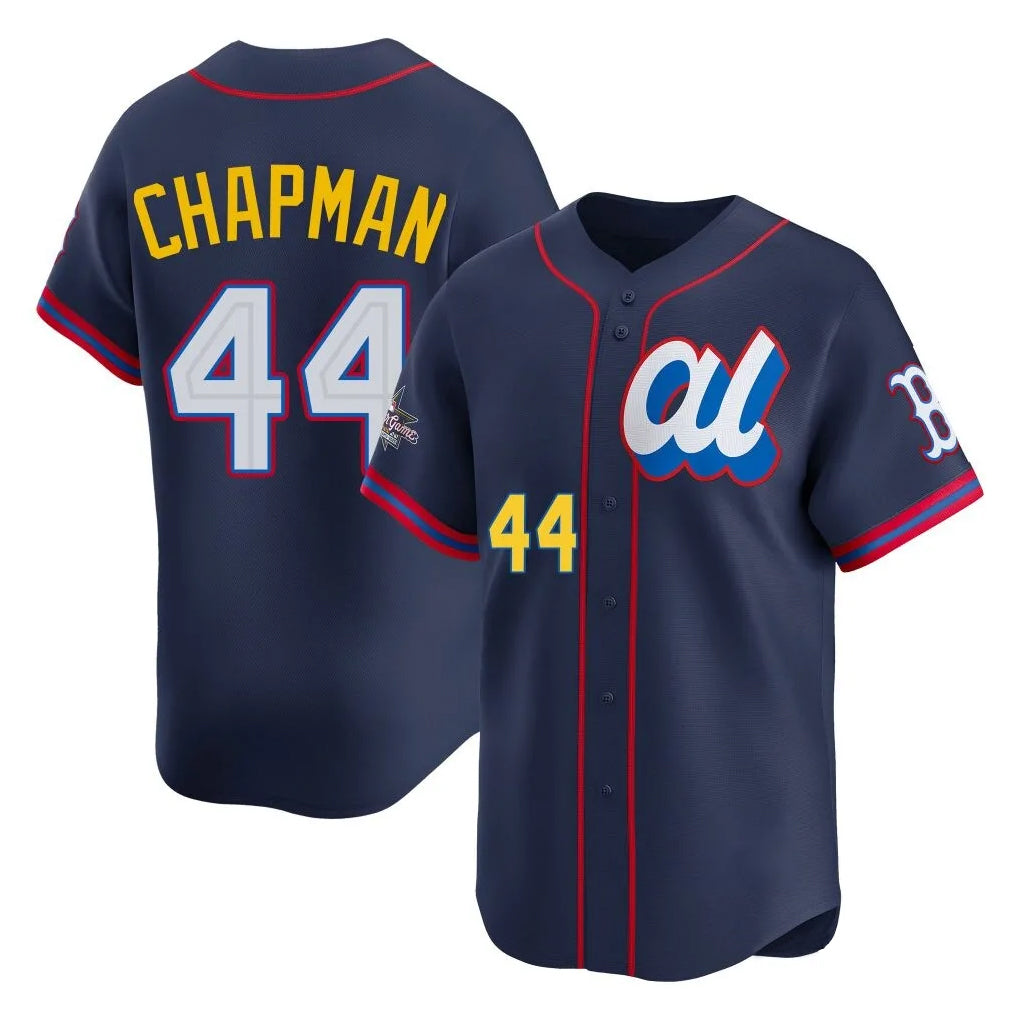 tocy B.Red Sox #44 Aroldis Chapman Player Navy American League All-Star Edition Game Stitched Jerseys