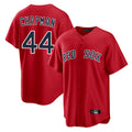 tocy B.Red Sox #44 Aroldis Chapman Player Red Home Game Stitched Jerseys