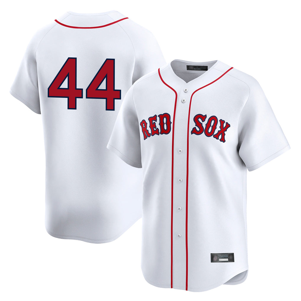 tocy B.Red Sox #44 Aroldis Chapman Player White Limited Home Game Stitched Jerseys