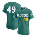 tocy B.Red Sox #49 Tim Wakefield Player Green City Connect Limited Elite Home Game Stitched Jerseys