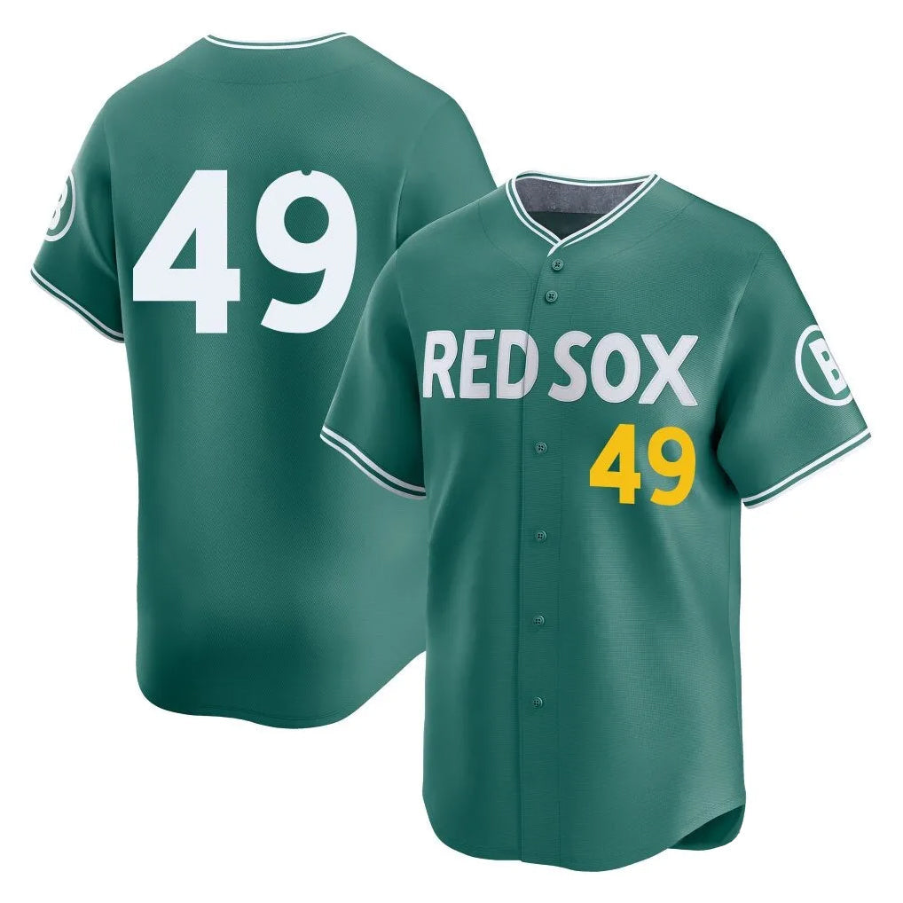 tocy B.Red Sox #49 Tim Wakefield Player Green City Connect Limited Home Game Stitched Jerseys