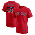 tocy B.Red Sox #52 Wilyer Abreu Player Red Limited Elite Home Game Stitched Jerseys