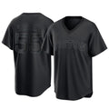 tocy B.Red Sox #55 Ranger Su¡§¡érez Player Black T-shirt Home Game Stitched Jerseys