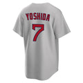 tocy B.Red Sox #7 Masataka Yoshida Player Gray Road Home Game Stitched Jerseys