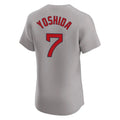 tocy B.Red Sox #7 Masataka Yoshida Player Gray Road Limited Elite Home Game Stitched Jerseys