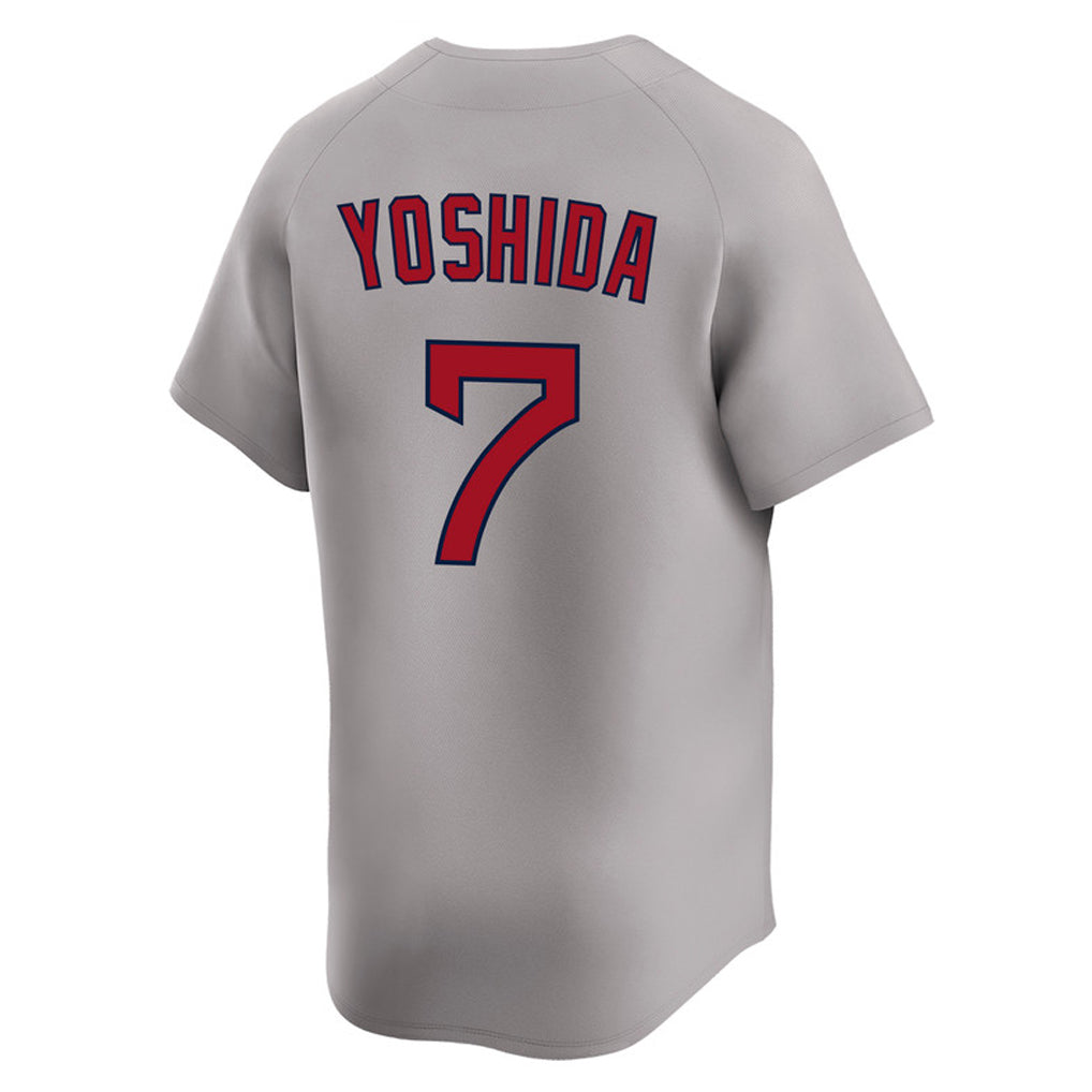 tocy B.Red Sox #7 Masataka Yoshida Player Gray Road Limited Home Game Stitched Jerseys