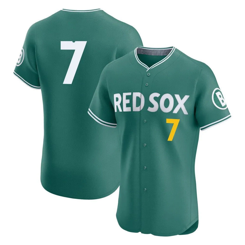 tocy B.Red Sox #7 Masataka Yoshida Player Green City Connect Limited Elite Home Game Stitched Jersey