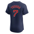 tocy B.Red Sox #7 Masataka Yoshida Player Navy Limited Elite Home Game Stitched Jerseys