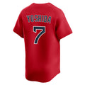 tocy B.Red Sox #7 Masataka Yoshida Player Red Limited Home Game Stitched Jerseys