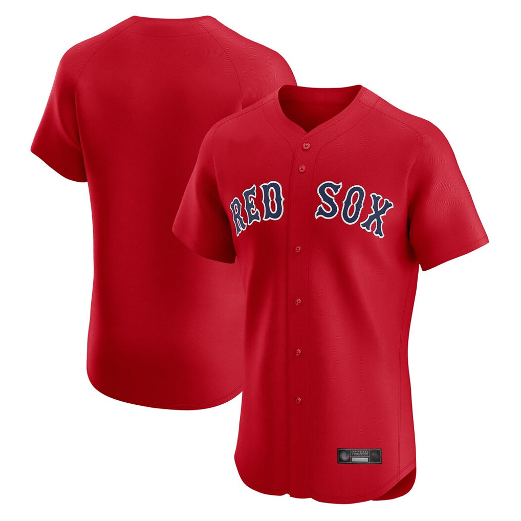 tocy B.Red Sox Blank Player Red Limited Elite Home Game Stitched Jerseys