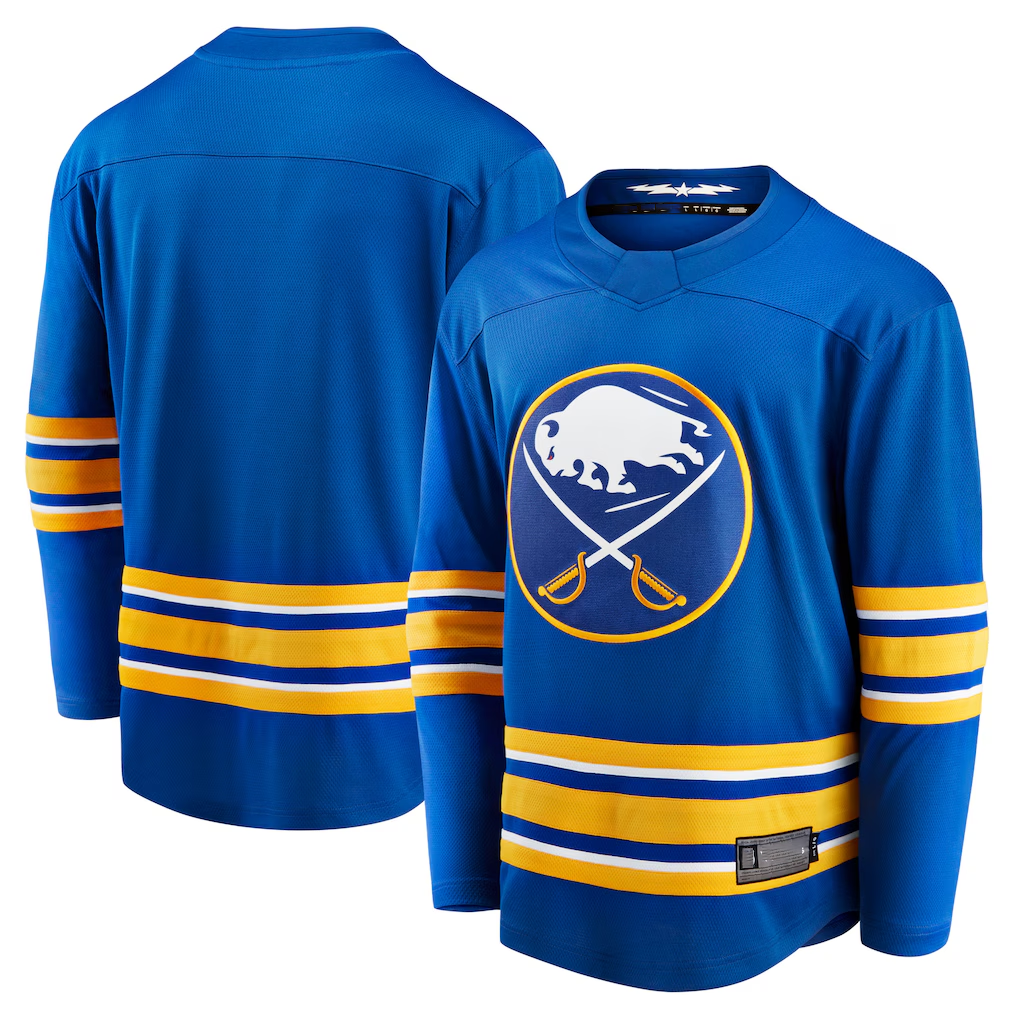 Tocy B.Sabres Royal Home Breakaway Stitched Jerseys