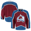 Tocy C.Avalanche Burgundy Home Authentic Pro Jerseys