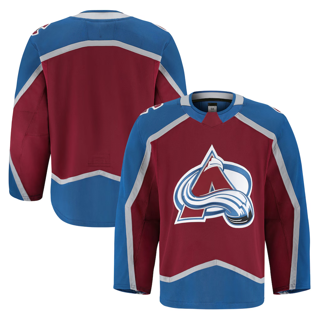 Tocy C.Avalanche Burgundy Home Authentic Pro Jerseys