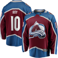 Tocy C.Avalanche #10 Nicolas Roy Burgundy Home Breakaway Jerseys