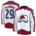 Tocy C.Avalanche #29 Nathan MacKinnon White Away Premium Jerseys