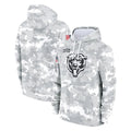tocy C.Bears Arctic Camo Salute to Service Pullover Hoodies Limited Blank Player Stitched Jerseys