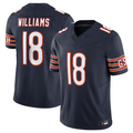 tocy C.Bears #18 Caleb Williams Navy Vapor F.U.S.E. Limited Jersey Player Stitched Jerseys