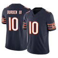 tocy C.Bears #10 Luther Burden III Player Navy Vapor F.U.S.E. Limited Home Game Stitched Jerseys