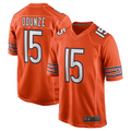 tocy C.Bears #15 Rome Odunze Orange Player Game Stitched Jerseys