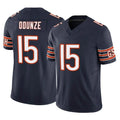 tocy C.Bears #15 Rome Odunze Player Navy Vapor F.U.S.E. Limited Home Game Stitched Jerseys